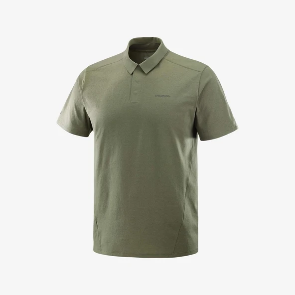 Salomon LC2439300 Trackline Polo M Erkek Polo Tişört - 6