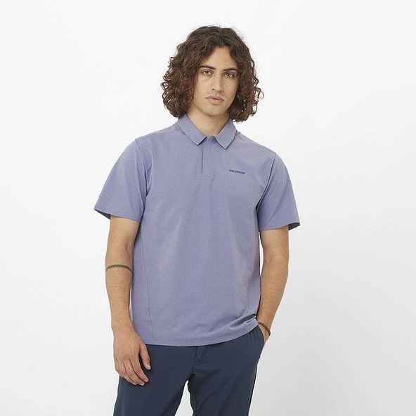 Salomon LC2439500 Trackline Polo M Erkek Polo Tişört