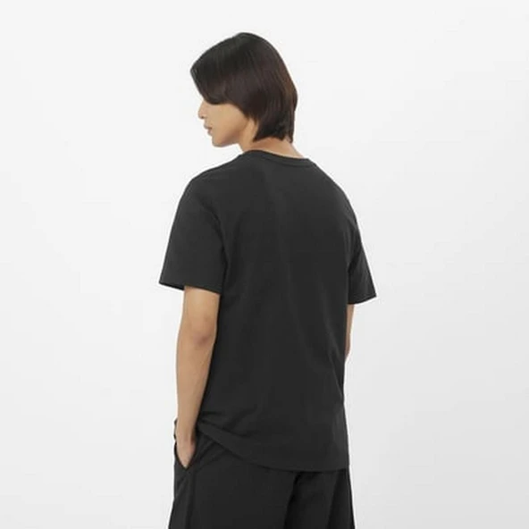 Salomon LC2526600 Big Logo Tee M Erkek Spor Tişört - 3