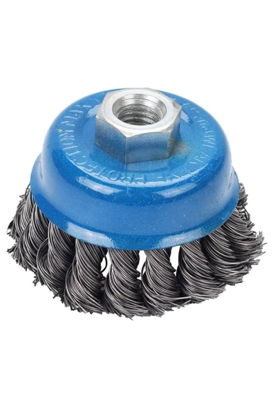 Burgulu Çanak Fırça 65 Mm - 2 Adet