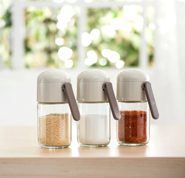 Pinmoo Easy Ayarlı Tuzluk-Biberlik- Baharatlık 180 ml. - 2