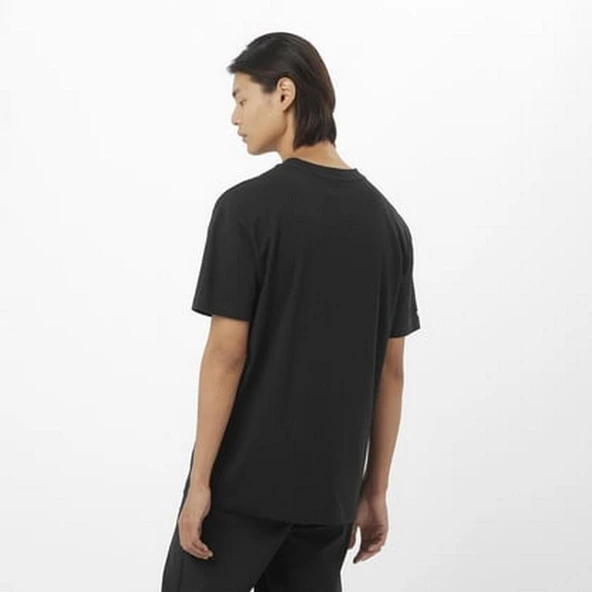 Salomon LC2527200 Logo Rx Tee M Erkek Spor Tişört - 3
