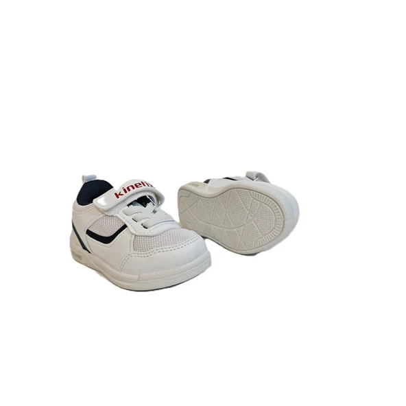 Kinetix Hornet Fx Beyaz Cırtlı Bebe Erkek Çocuk Spor Ayakkabı - 4