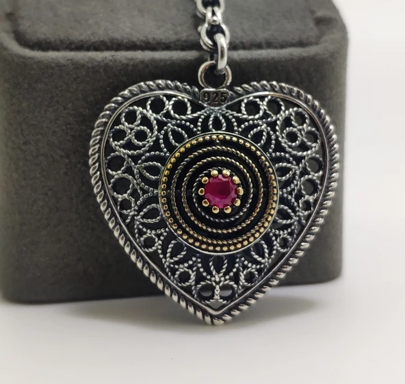 TELKARİ GÜMÜŞ ANAHTARLIK - 7