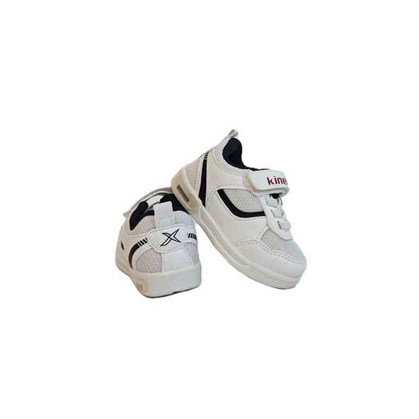 Kinetix Hornet Fx Beyaz Cırtlı Bebe Erkek Çocuk Spor Ayakkabı - 3