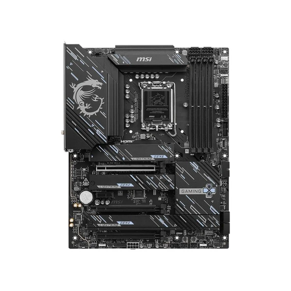 MSI Z890 GAMING PLUS WIFI DDR5 9200MHz LGA1851 ATX Anakart - 2
