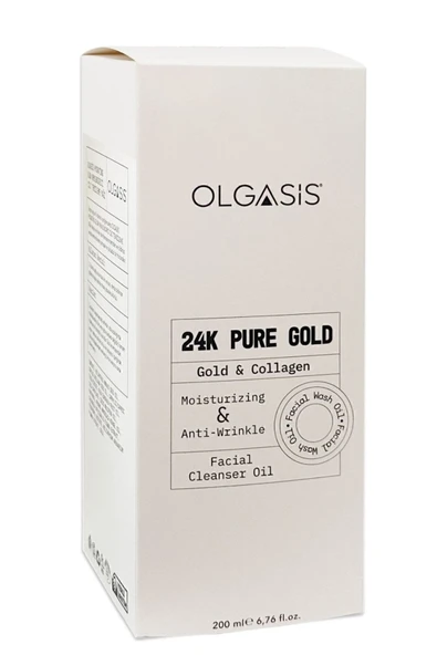 Olgasis 24K Gold Cilt & Makyaj Temizleme Yağı 200Ml + Nemlendirici Maske 100Ml - Vitamin E, Derinlemesine Temizlik & Nem Bakımı - 5
