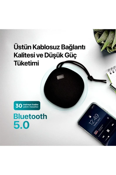 Ttec 2BH10S Rock Ipx7 Dereceli Suya Ve Toza Dayanıklı Taşınabilir Bluetooth 5.0 Kablosuz Hoparlör - 7