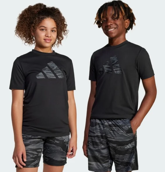 adidas Training Essentials Kamuflaj Baskılı Tişört JC8492 - 2