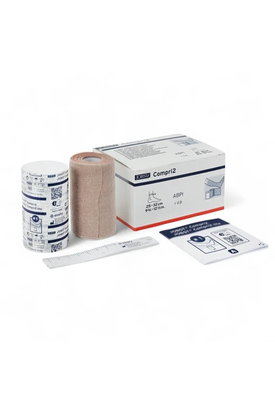 Jobst Compri2 25-32cm / 30-40mmHh Gelişmiş İki Katmanlı Kompresyon Bandajı Sistemi ürün görseli