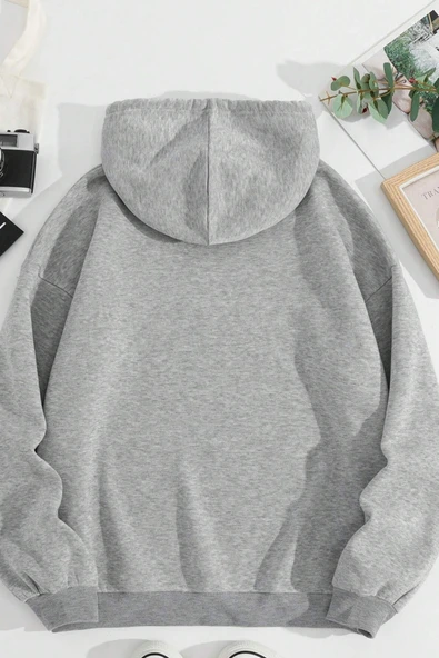 Unisex The 1997 Travel Baskılı Sweatshirt - Resim 8