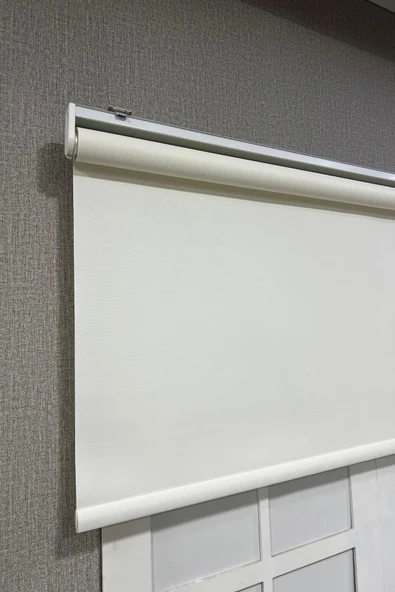 Stor Perde İthal Mat Polyester Krem - 3