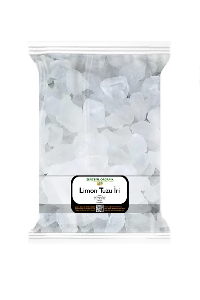 Limon Tuzu İri Tane 500 Gr. Parça Limon Tuzu Katkısız 0,5 Kg.