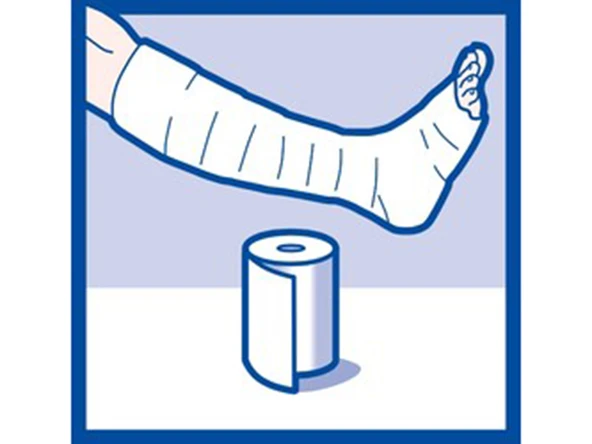 Jobst Compri2 25-32cm / 30-40mmHh Gelişmiş İki Katmanlı Kompresyon Bandajı Sistemi - Resim 4