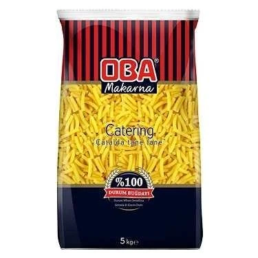Oba İnce Kesme Makarna 5 Kg x 5 Adet | Toptan Çorbalık Paket - Resim 2