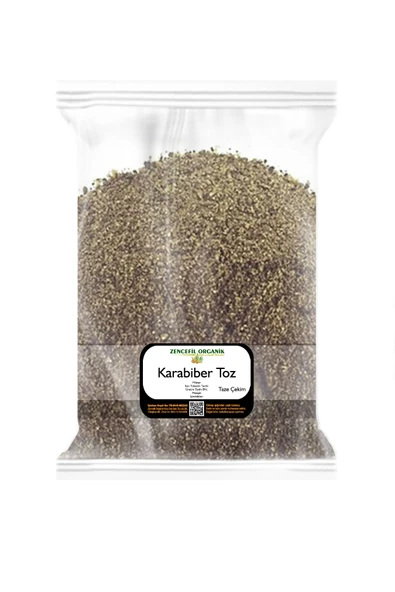 Karabiber Toz 100 Gr. Taze Çekim Black Pepper Sipariş Geldikçe Çekilir Kara Biber Toz Karabiber