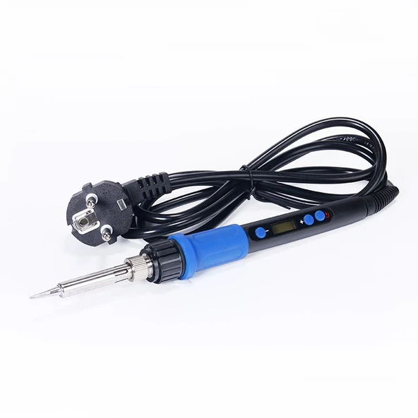 WellHise WH 957S+ Led Ekranlı 60W Isı Ayarlı Kalem Havya - Resim 4