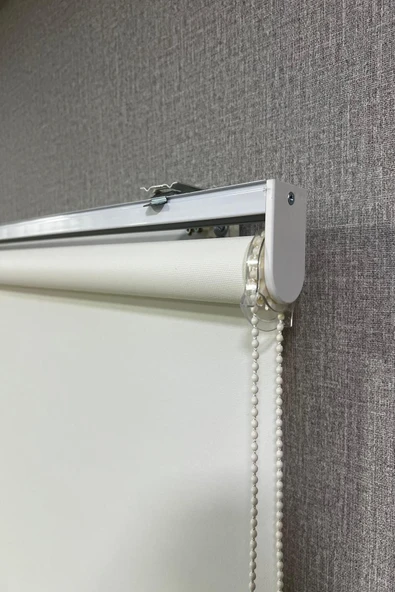 Stor Perde İthal Mat Polyester Krem - 4