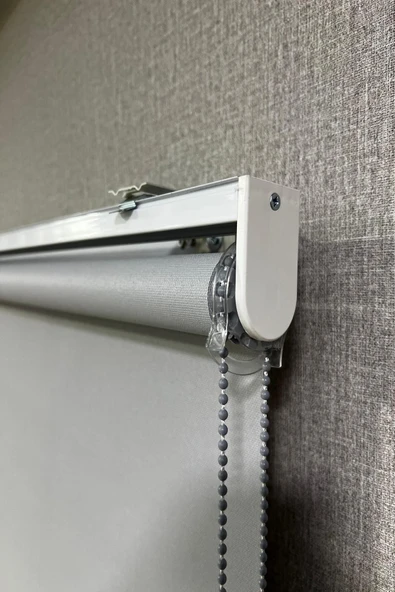 Stor Perde İthal Mat Polyester Açık Gri p1080 - 3