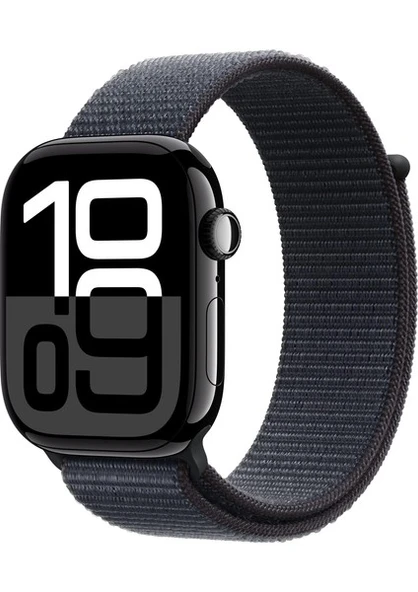 Apple Watch Series 10 GPS 46mm Alüminyum Kasa Spor Loop Kordon Akıllı Saat