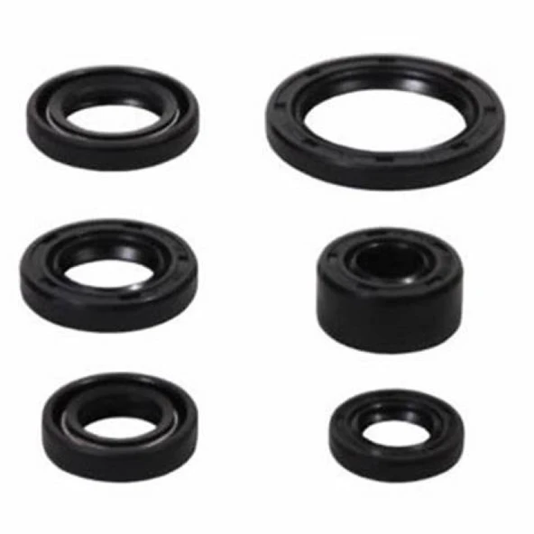 Algaride  Motorsiklet Cub 100 110 125 Motor Keçesi Komple Takım 6 lı Cub Modeller keçe takımı - 2