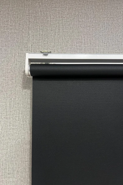 Stor Perde İthal Mat Polyester Siyah - 2