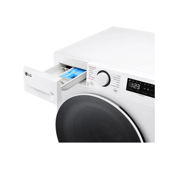 LG F4Y5EYW0W 1400 Devir 11 KG Çamaşır Makinesi - Resim 5