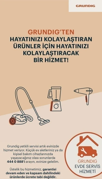 Grundig GDH 92 PCW 9 KG Isı Pompalı Çamaşır Kurutma Makinesi - 6