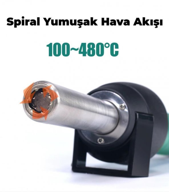 YIHUA-8858-I Isı Ayarlı Sıcak Hava Tabancası - Resim 4
