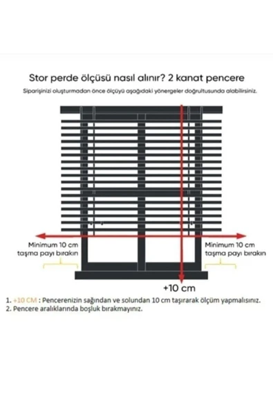 Zebra Stor Perde Dar Plise Güneşlik Perde Krem - 7
