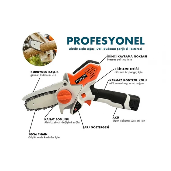 AKÜLÜ TESTERE TİTANİUM GTA26 ASR703 ÇİFT BATARYALI ürün görseli