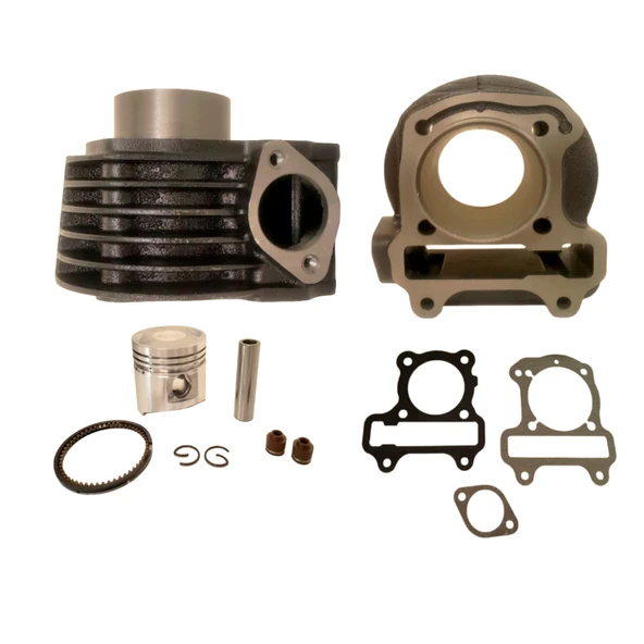 Algaride   Motorsiklet Activa Silindir Komple 50mm Alüminyum Atg Sekman Honda Activa Silindir Piston Sekman Conta Takım