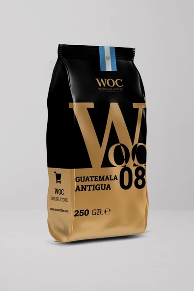 WOC COFFEE 250gr Guatemala Antigua - Çekirdek