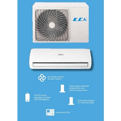 E.C.A Eca Spylos Pro ESA1512A100 A++ 12000 Btu Inverter Duvar Tipi Klima - 3