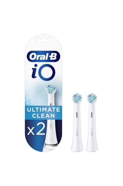 Oral-B iO Ultimate Clean Beyaz 2'li Diş Fırçası Başlığı