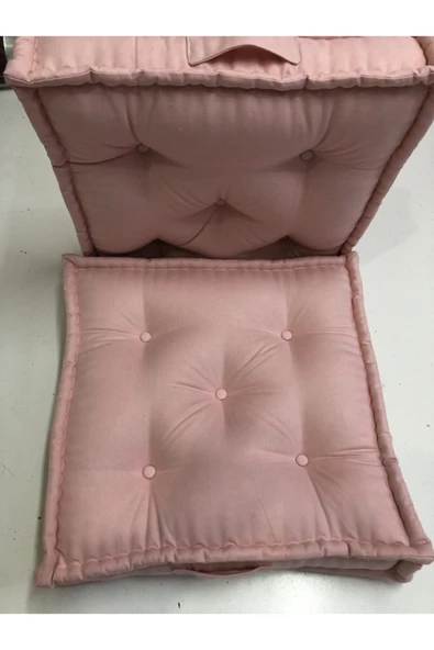 Pembe Yer Minder Takımı 50x50 - 3