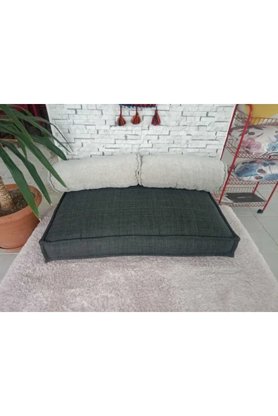 Bdphome Dokumalı Ve Şeker Yastıklı Yer Minderi - 3