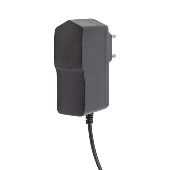 POWERMASTER PM-8118 12 VOLT - 1 AMPER 5.5*2.5 MM UÇLU PLASTİK KASA PRİZ TİPİ ADAPTÖR - 3