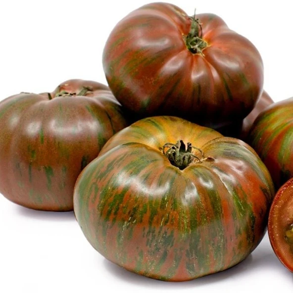 Black Zebra Alacalı Domates Tohumu (15 Tohum) ürün görseli 1