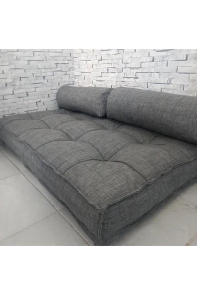 Bdphome Yer Minderi Düğmeli Minder - 3