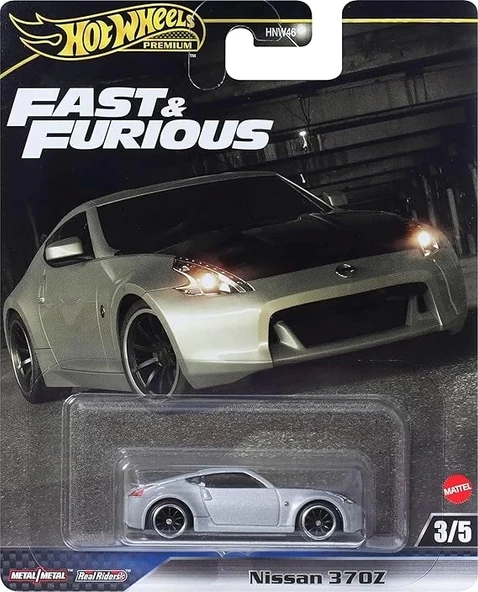 Hot Wheels Fast & Furious Premium Arabalar Nissan 370 Z - HNW46 - JBL91 ürün görseli 1