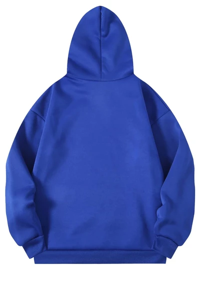 Unisex California Baskılı Sweatshirt - 4