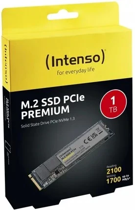 1TB Intenso Premium Gen.3x4 NVMe 1.3 2100MB-1700MB/s SSD Disk