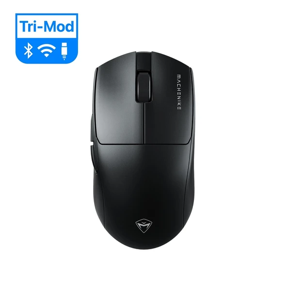 Machenike L7 Air-Tri Mode 4K Siyah 26000DPI Ultralight 55Gr RGB Gaming Mouse