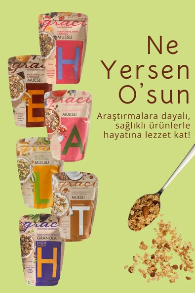 Graci Barbados Kirazı, Mürver & Zerdeçallı Kahvaltılık Gevrek 300 gr - 4