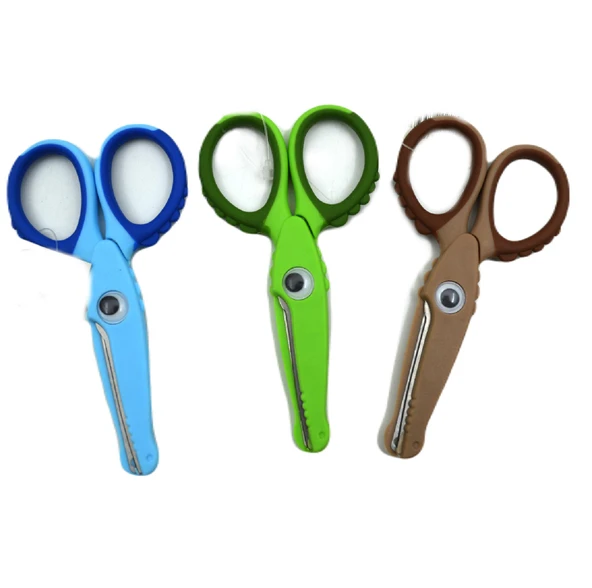 Mikro Öğrenci Makası Timsah Figürlü Ks_170 - Resim 7