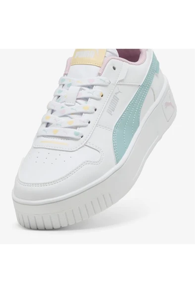 Puma 400884 01 Carina Street Lacey Jr Kadın Sneaker Ayakkabı Beyaz Yeşil 36-40