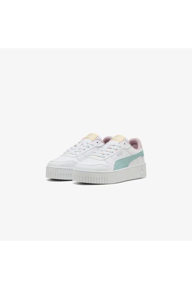 Puma 400884 01 Carina Street Lacey Jr Kadın Sneaker Ayakkabı Beyaz Yeşil 36-40 - 3
