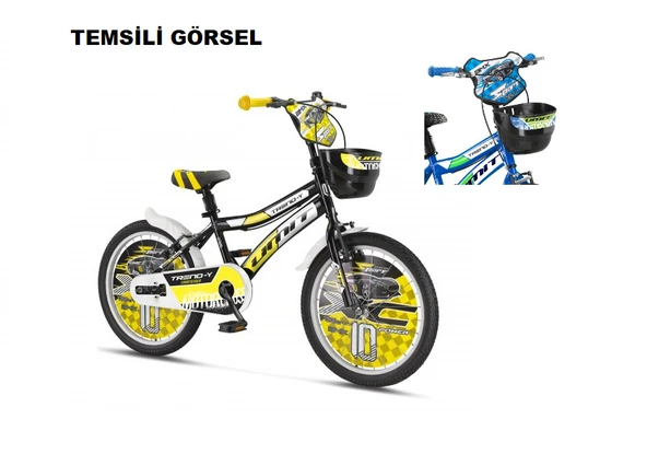 20J ÜMİT TRENDY ÇOCUK BİSİKLETİ - MAVİ