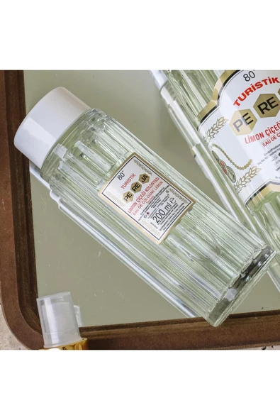 Pereja Limon Çiçeği Cam Şişe 200 ml Kolonya - 2